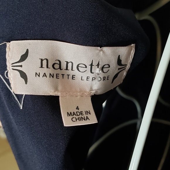 Nanette Lepore Sleeveless Lace Collar Dress Size 4 - Picture 7 of 8